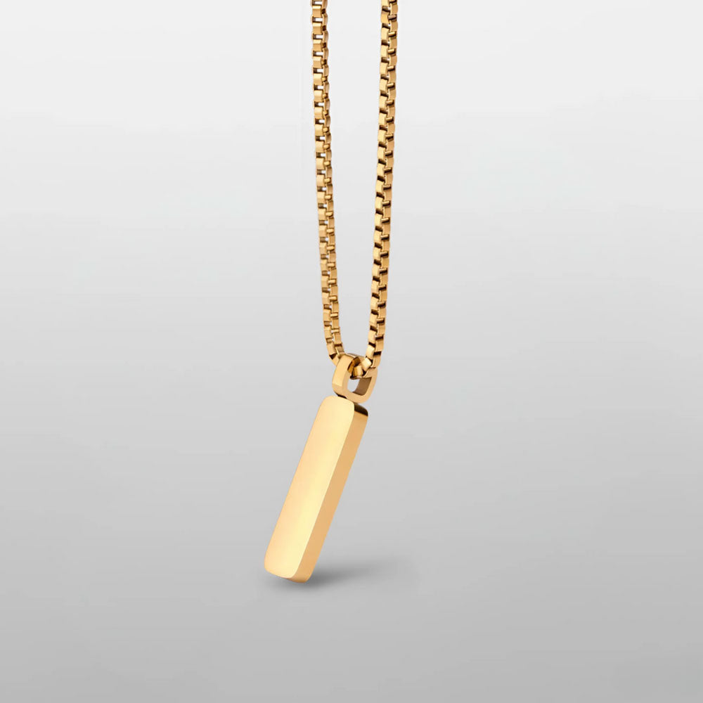 BOX PENDANT NECKLACE