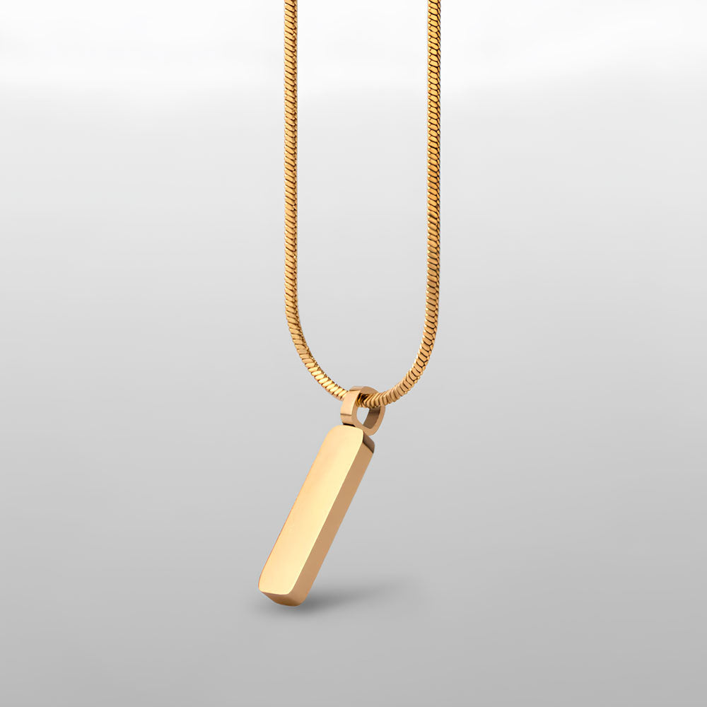 SQUARE PENDANT NECKLACE