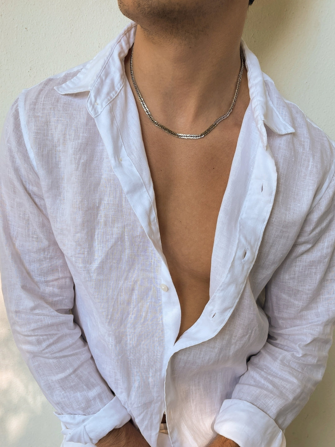 CUBAN CHAIN NECKLACE 4MM