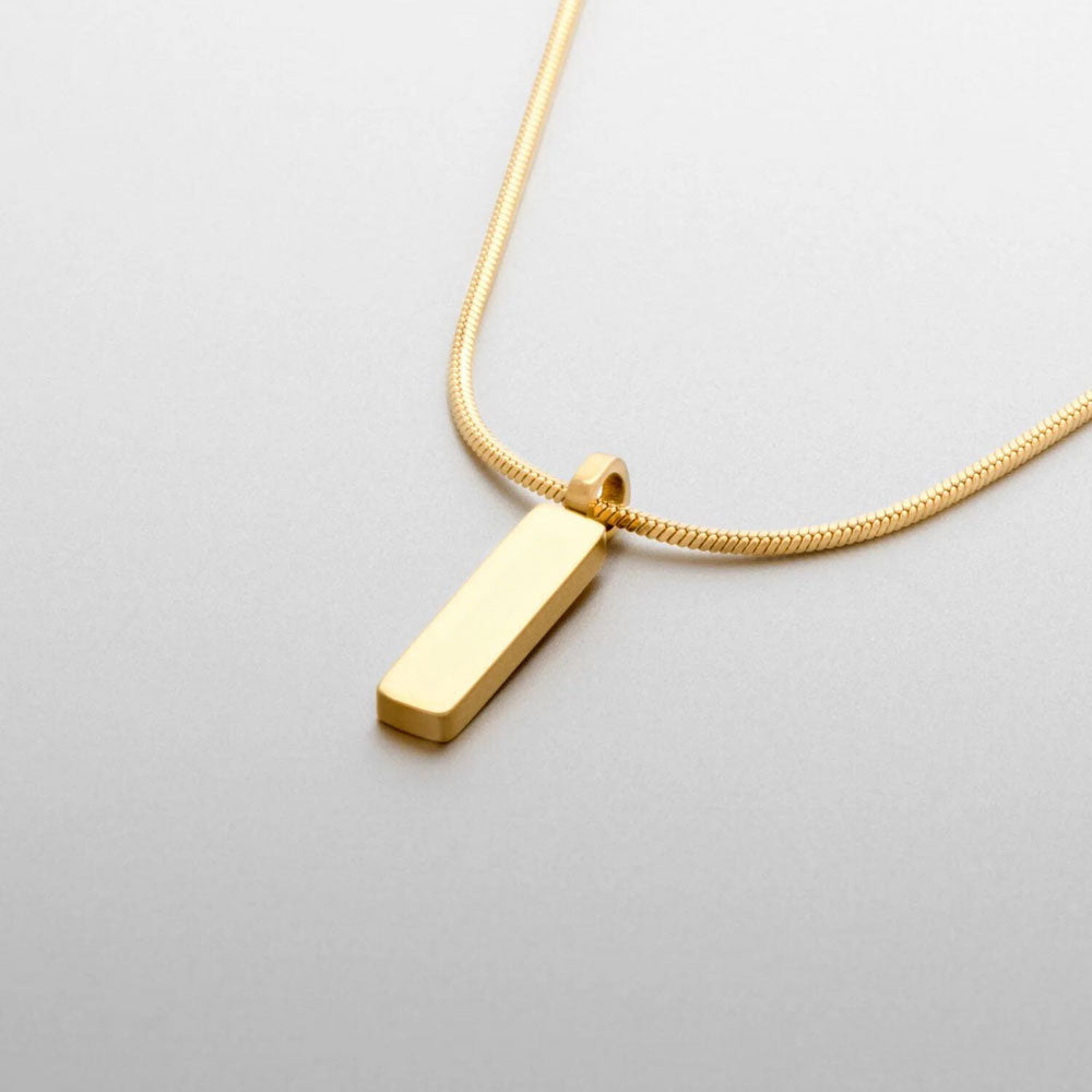 SQUARE PENDANT NECKLACE
