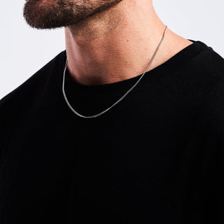 CUBAN CHAIN NECKLACE 2MM