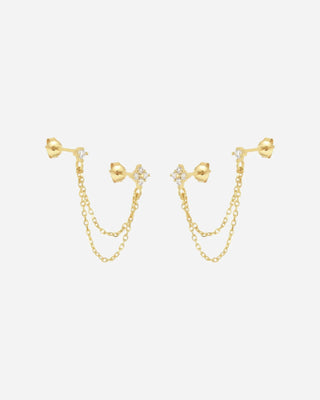 Velora Chain Studs