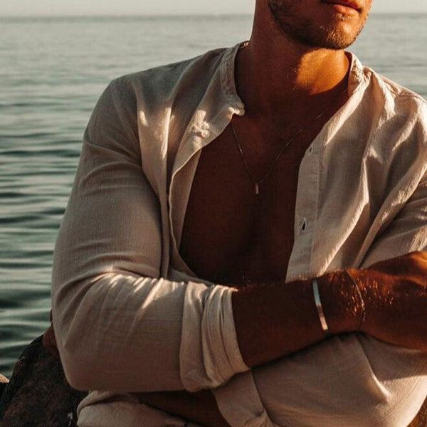 BOX PENDANT NECKLACE