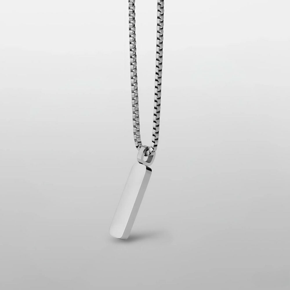 BOX PENDANT NECKLACE