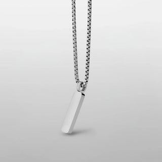 BOX PENDANT NECKLACE