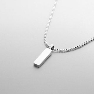 BOX PENDANT NECKLACE
