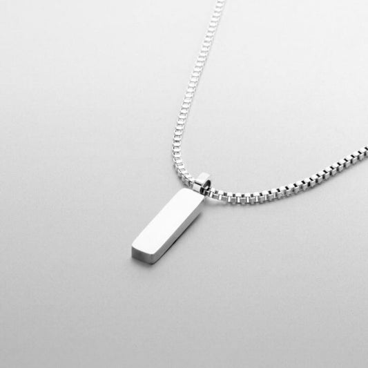 BOX PENDANT NECKLACE