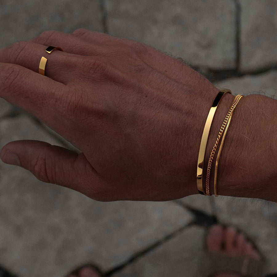 SQUARE CHAIN BRACELET