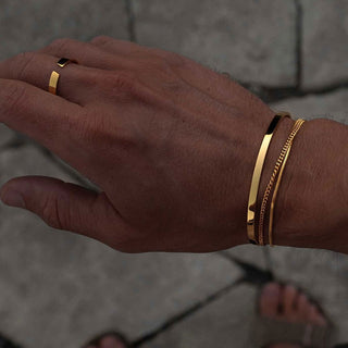 SQUARE CHAIN BRACELET