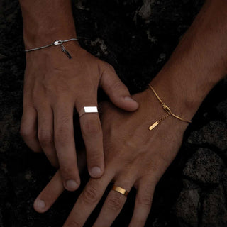 SQUARE CHAIN BRACELET