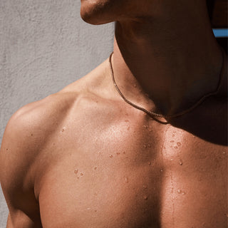 CUBAN CHAIN NECKLACE 2MM