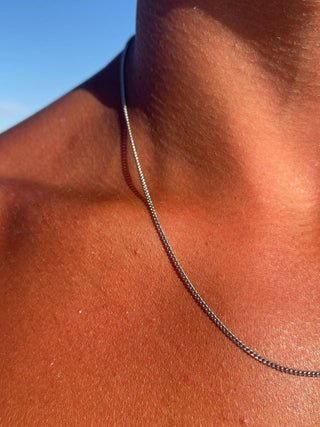 CUBAN CHAIN NECKLACE 1.5MM