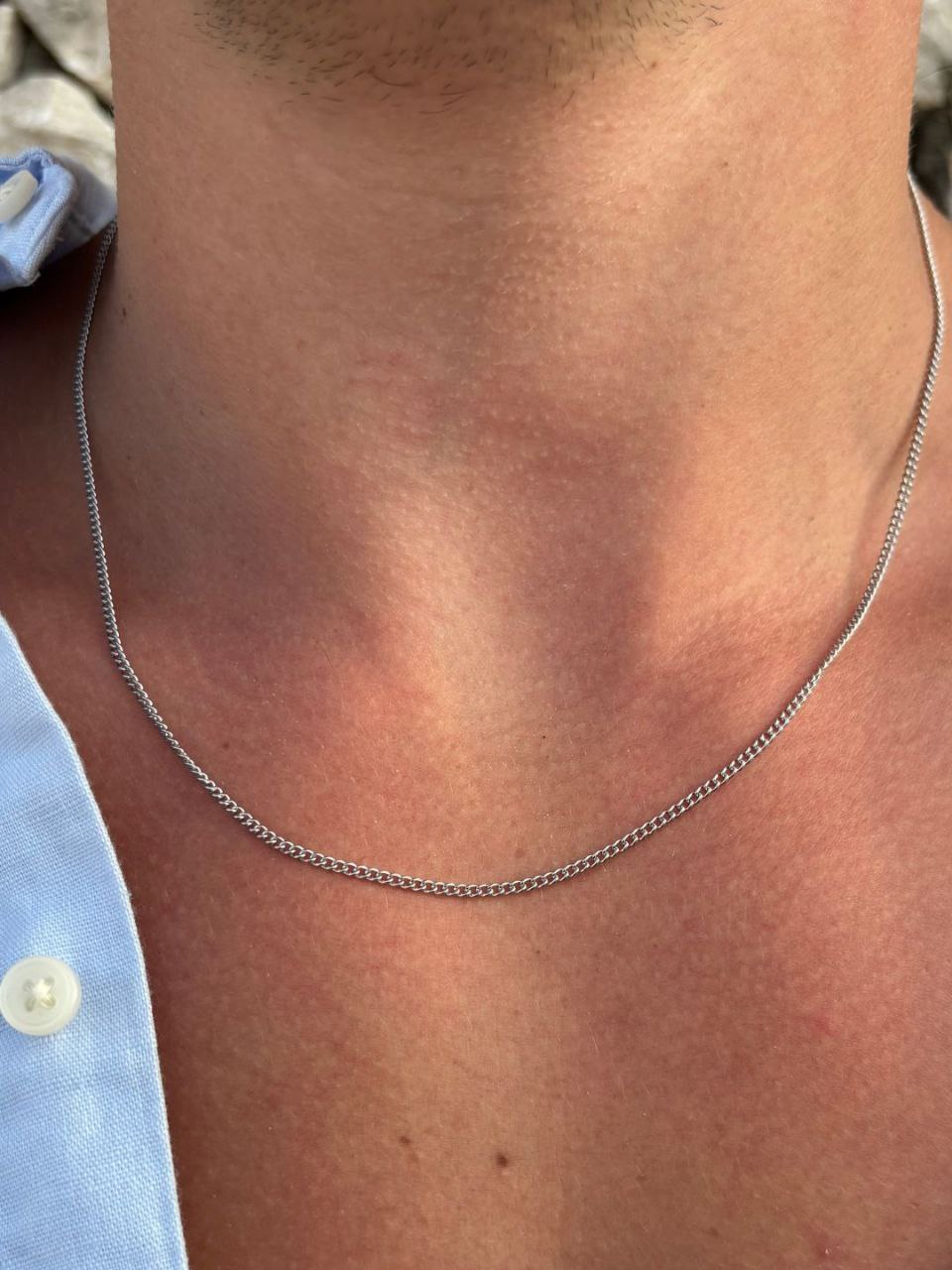 CUBAN CHAIN NECKLACE 1.5MM