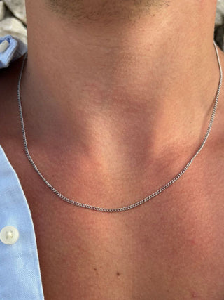 CUBAN CHAIN NECKLACE 1.5MM