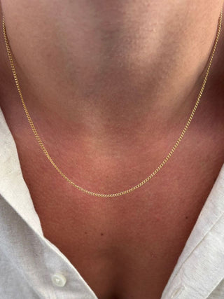 CUBAN CHAIN NECKLACE 1.5MM