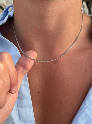 CUBAN CHAIN NECKLACE 1.5MM